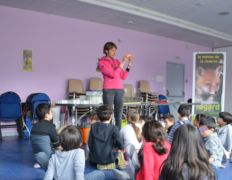 Atelier de la Réserve de Remoray pour une classe de primaire