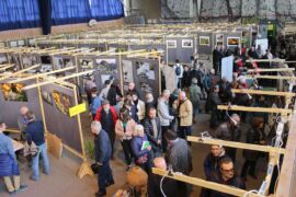 Du monde dans les allées