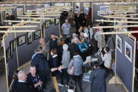 Du monde dans les allées