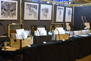 Le stand des Sénéchal est presque prêt