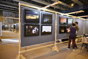 Le stand de Florian Schutt